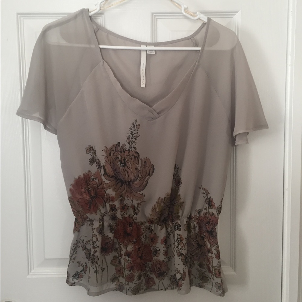Lauren Conrad Chiffon Top